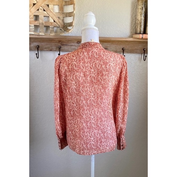 Sezane Rose Patterned Blouse - Picture 4 of 5